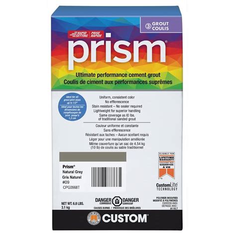 First time using Prism and it was fantastic. Mixed easy and love how it comes in 2 bags so you know you’re mixing exactly half. I’ve had color consistency with every colored grout until using Prism. Like others say it does dry quickly so don’t mix up more than one bag and don’t get too far ahead of yourself before you wipe it off.